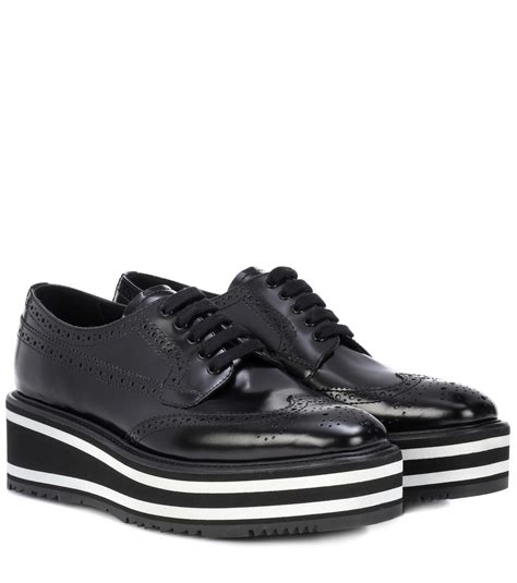 Prada Platform Wingtip 